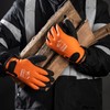 100% Waterproof Work Gloves for Men and Women, 3 Pairs,