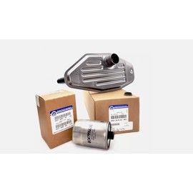 45RFE 545RFE 65RFE 66RFE 68RFE 1999-UP 4X4 Genuine OEM Transmission Filter Kit/Part # 5179267AD, 5013470AE