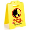 MBL Office Be Quiet Sign - PLEASE BE QUIET, Funny