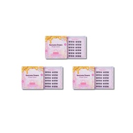 Ninetynine Dreams No Glue Flora Self-Adhesive Lashes, 9-12mm Length, C+ Curl, Synthetic Fibers, Beginner Friendly Press On Self Adhesive Band cluster Falsies Eyelash (3 Packs)