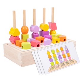 Mebiosi Dementia Activities for Seniors,Geometric & Colors Cognitive Training Games Wooden Puzzles Gifts for Dementia Patients,Elderly