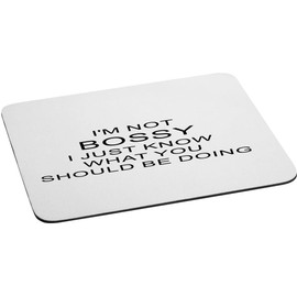 Sam Sandor - I'm not Bossy Just Know What You Should be Doing - for Car Interior Rear View Mirror Hanger Car Accessories Interior Decoration Hanging Ornament Christmas Ornament