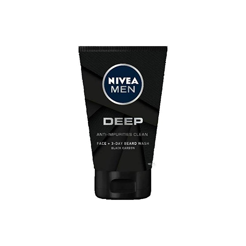 Nivea Deep Facial Wash + Facial, 100 ml