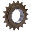 Elprico Bicycle Freewheel, 18 Teeth Bicycle Freewheel Sprocket Single Speed
