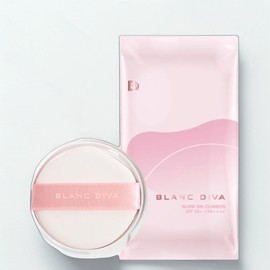 Blandiva Glow On Cushion Refill 13g, No. 20 Rosie, 1 piece / 블랑디바 글로우 온 쿠션 리필 13g, 20호 로지, 1개