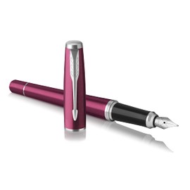 Parker Urban Fountain Pen | Vibrant Magenta | Medium Nib with Blue Ink | Gift Box | Gift Box