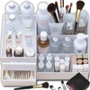 Retoo Make Up Organiser Cosmetic Storage Box 2 Drawers Dressing