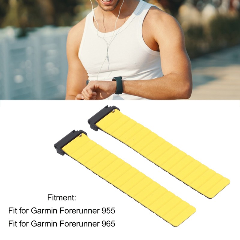 Silicone Replacement Watch Band Adjustable Magnetic Silicone Watch Strap for
