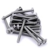 M3 (3mm x 25mm) Flanged Hex Socket Button Machine Screw