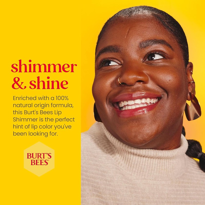 Burts Bees Lip Shimmer - Cherry by Burts Bees for