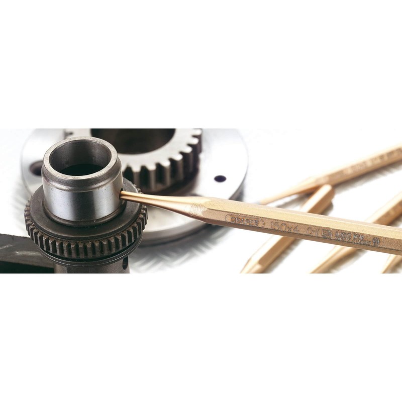 Draper 51687 119 Expert Octagonal Parallel Pin Punch, 4mm x