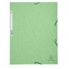 Exacompta 55573E - Lot of 3. 3 flap elasticated folder