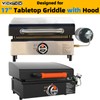 WICKTICK Griddle Cover for Blackstone 17 inch Tabletop Griddle with