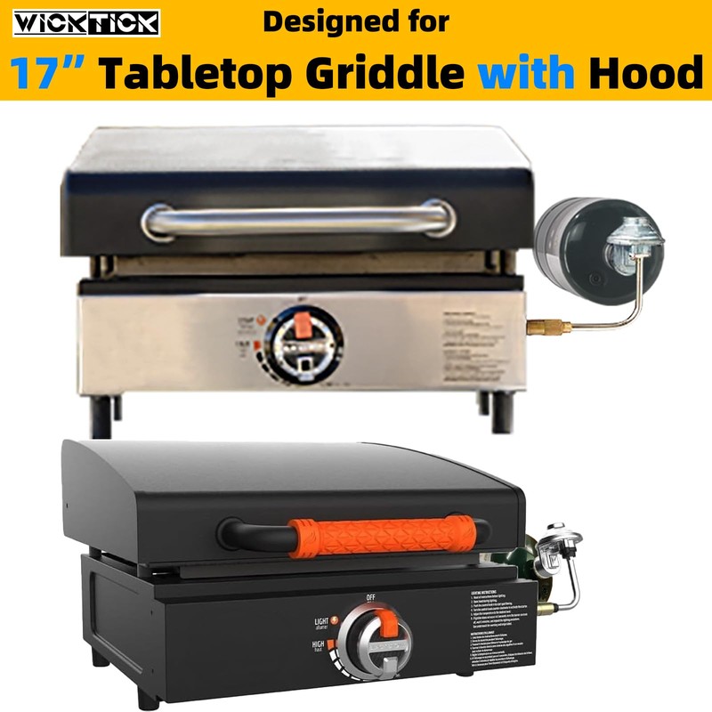 WICKTICK Griddle Cover for Blackstone 17 inch Tabletop Griddle with