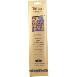 Triloka Original herbal Incense - Assorted 2 - 10 Sticks