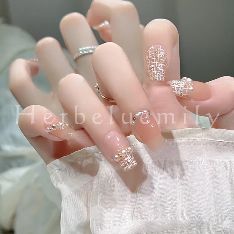 Herbeluemily Nail Tip, Press-On Nail, Easy and Easy False False