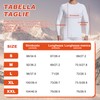 VanKee Maglia Termiche da Uomo Intimo Termico Uomo Asciugatura Rapida