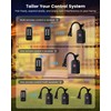 SURAIELEC Outdoor Wireless Remote Control Outlet Kit, Waterproof Remote Power
