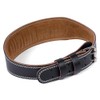 Bodybuilding Padded PU Leather Contoured Weightlifting Belt Waist Protector