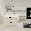 LitaEther Desk Organizer with 3 Drawers, ALEX Drawer Unit, Chic