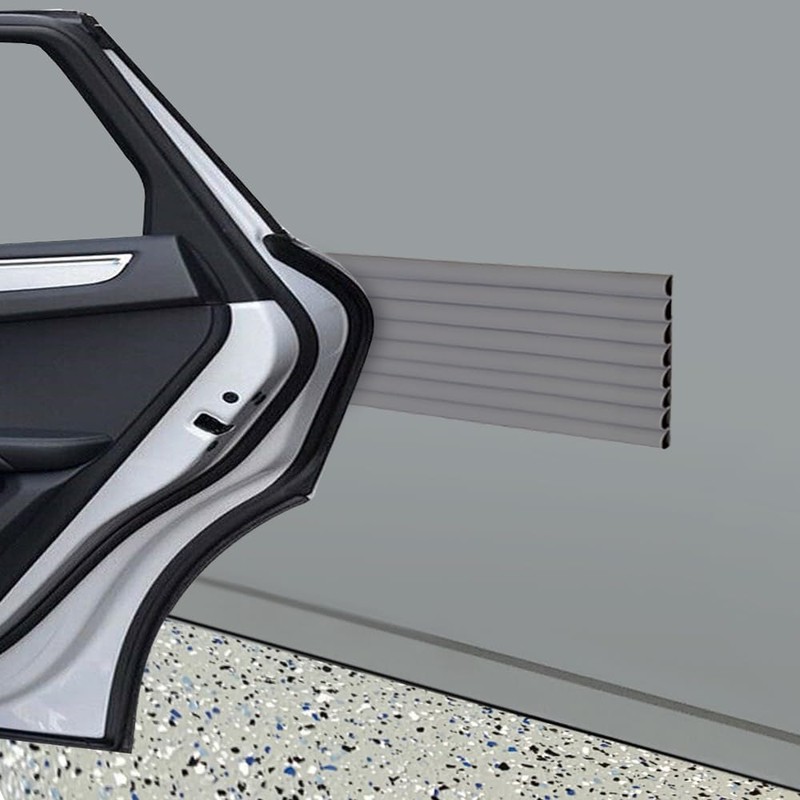 Rubber Bond Garage Wall Protectors - 4in x 12ft Strong
