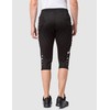 JAKO Herren capri striker broek Kinder Hose, Schwarz, 140 EU