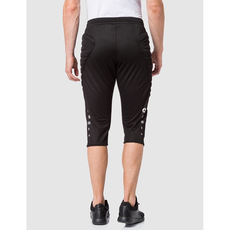 JAKO Herren capri striker broek Kinder Hose, Schwarz, 140 EU