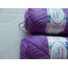Herrschners Garden Party 2-ply Afghan yarn, Aster, lot of 2