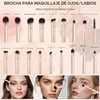 Brochas de Maquillaje Profesional 49 piezas – Set completo con