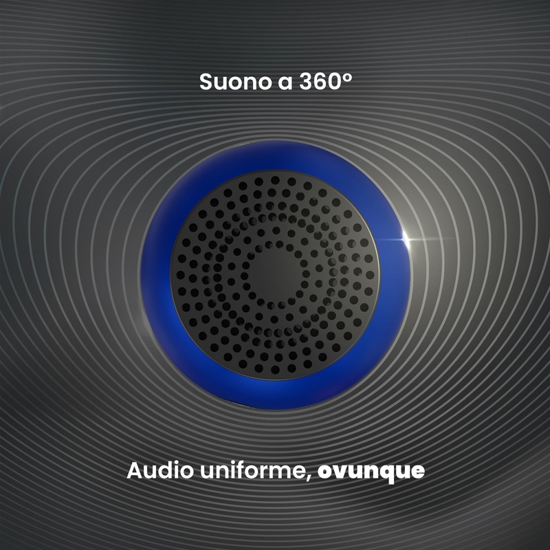 TECHMADE Inter-Mini-Lautsprecher, kabellos, klein und kompakt