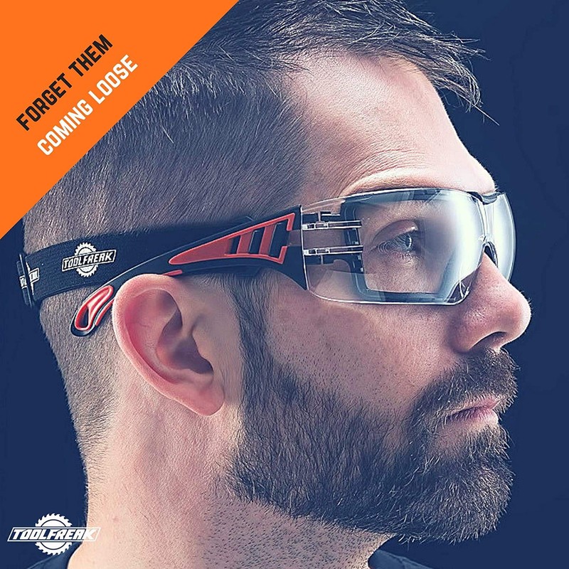 ToolFreak Rip Out Safety Glasses for Work and Sport, Feature