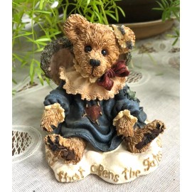 BOYDS RESIN BEARSTONE - GWAIN ...LOVE IS THE MASTER KEY (VALENTINE'S DAY)