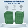 Superior Leak-Proof Silicone Travel Soap Case with Drainage Lid/Layer, Compact