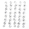 rhinocats Small S Hooks, Mini 100 Pack Stainless S Shaped