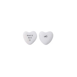 CGB Giftware | Single Marble ‘Dream It, Do It’ Double Sided Decorative Heart Pebble Stone Ornament Keepsake with Sentiment | GB04322E