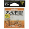Gamakatsu Marukaizu Hook White No. 14 Fishing Hook