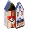 Leonidas House Tin Gift Box, 550g, Two Beautiful Colours (White)