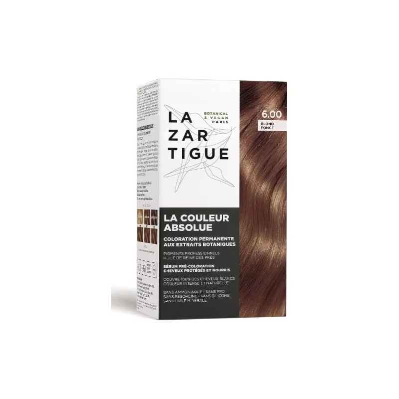 Lazartigue Tinte Natural 6.0 Dark Blond Tono Rubio oscuro