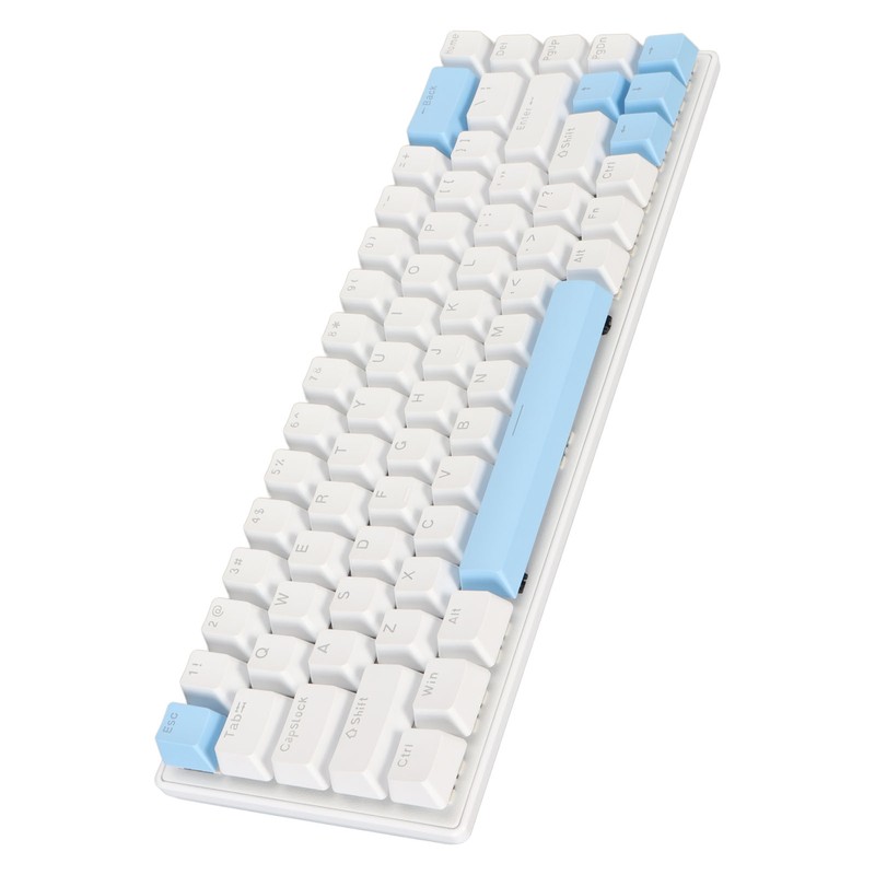 Gaming Keyboard USB 68 Keys Blue Switch N Key Rollover