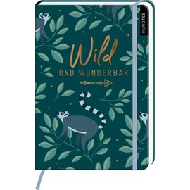 myNOTES Notizbuch A5: Wild und wunderbar: Notebook medium, gepunktet | Für Ideen und Pläne: Ideal als Bullet Journal oder Tagebuch
