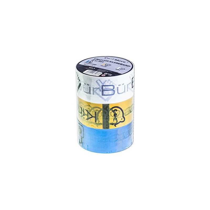Cool Living Room 5 x 66 m Move Tape, multicolour,