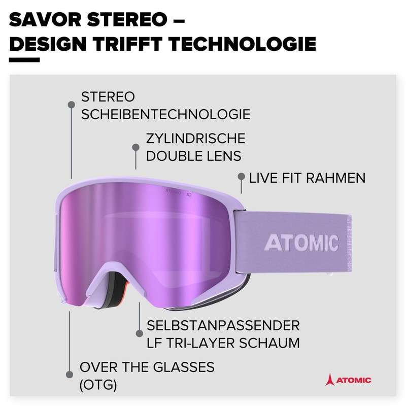 Atomic Savor Stereo Lavender