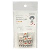 TOHKIN MZTSC-S7PO Mizutama Collaboration Design Slide Clips, Small, Pack of