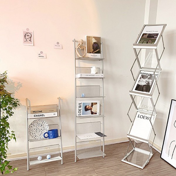 magazine display stand aluminum rack magazine stand book display stand