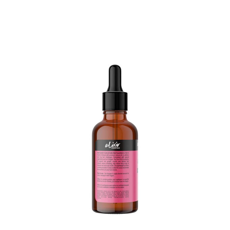 Aunt Jackie's Elixir Collagen & Tea Tree Oil Hair &