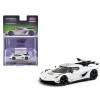 DCD for Koenigsegg Jesko Attack White Metallic 1/64 Scale Diecast
