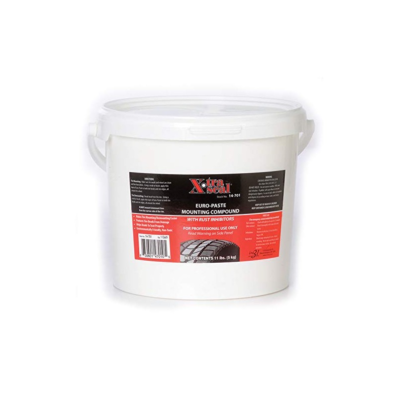 X-Tra Seal 14-701 Tire Paste Mounting Compound, White, 11 lbs.