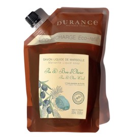 DURANCE Marseille Liquid Soap, 16.9 fl oz (500 ml), The Essentials Series Body Soap (Pine & Olive Wood)