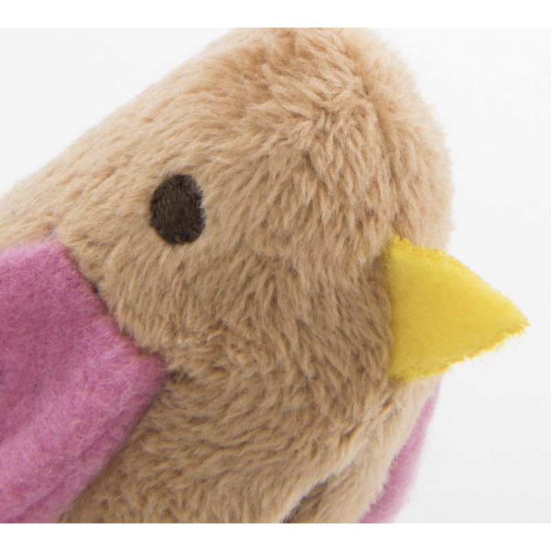 SmartyKat Chickadee Chirp Electronic Sound Cat Toy, Contains Catnip, Battery