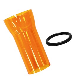 RODGERS [Compatible with Goal Zero] Amber Lamp Shade (Orange) Cover, Cap, Tripod, Amber, Protective Cover, Lantern Shade, Accessories, Outdoor Camping, Lantern, Flat Reflector, Goal Zero Accessory